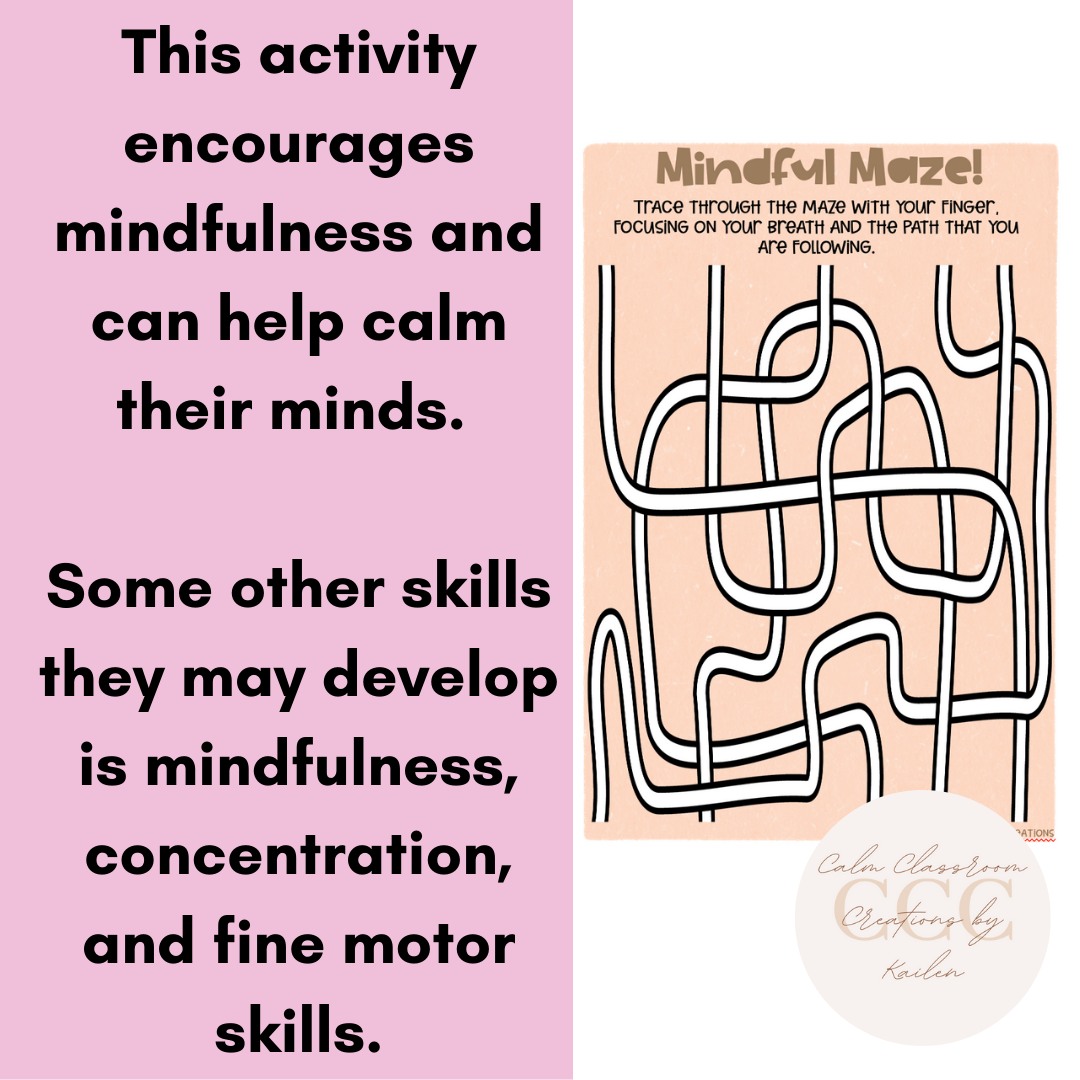 Student Wellbeing | Mindful Maze Boards